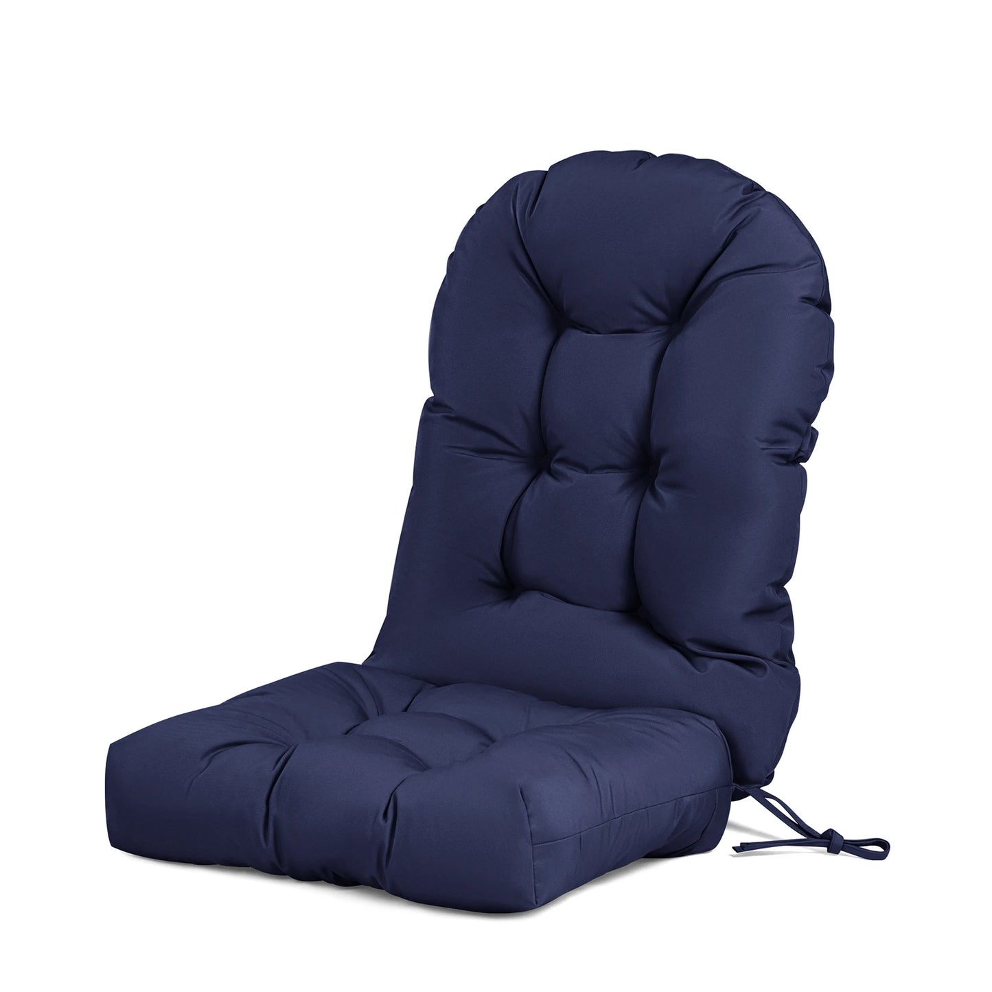 Rocking Chair Cushion With Ties Waterproof Non-slip Fade-resistant For Patio High Back Chair Chaise Lounge Cushions Replacement