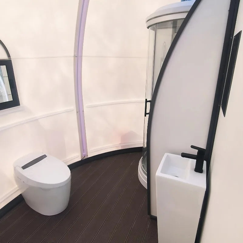 Luxury Prefab Dome House With Kitchen And Bathroom For Hotels