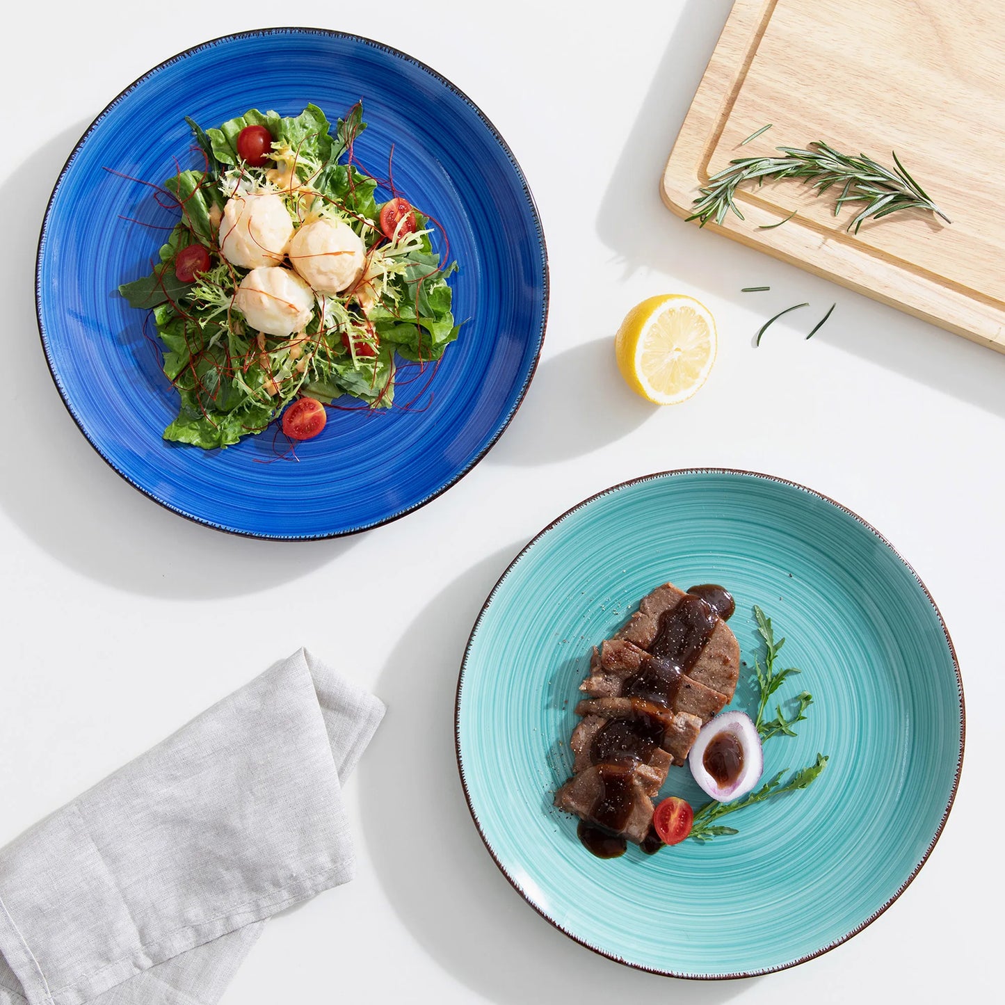 MALACASA Bonita Dinner Plate Set For Everyday Dining