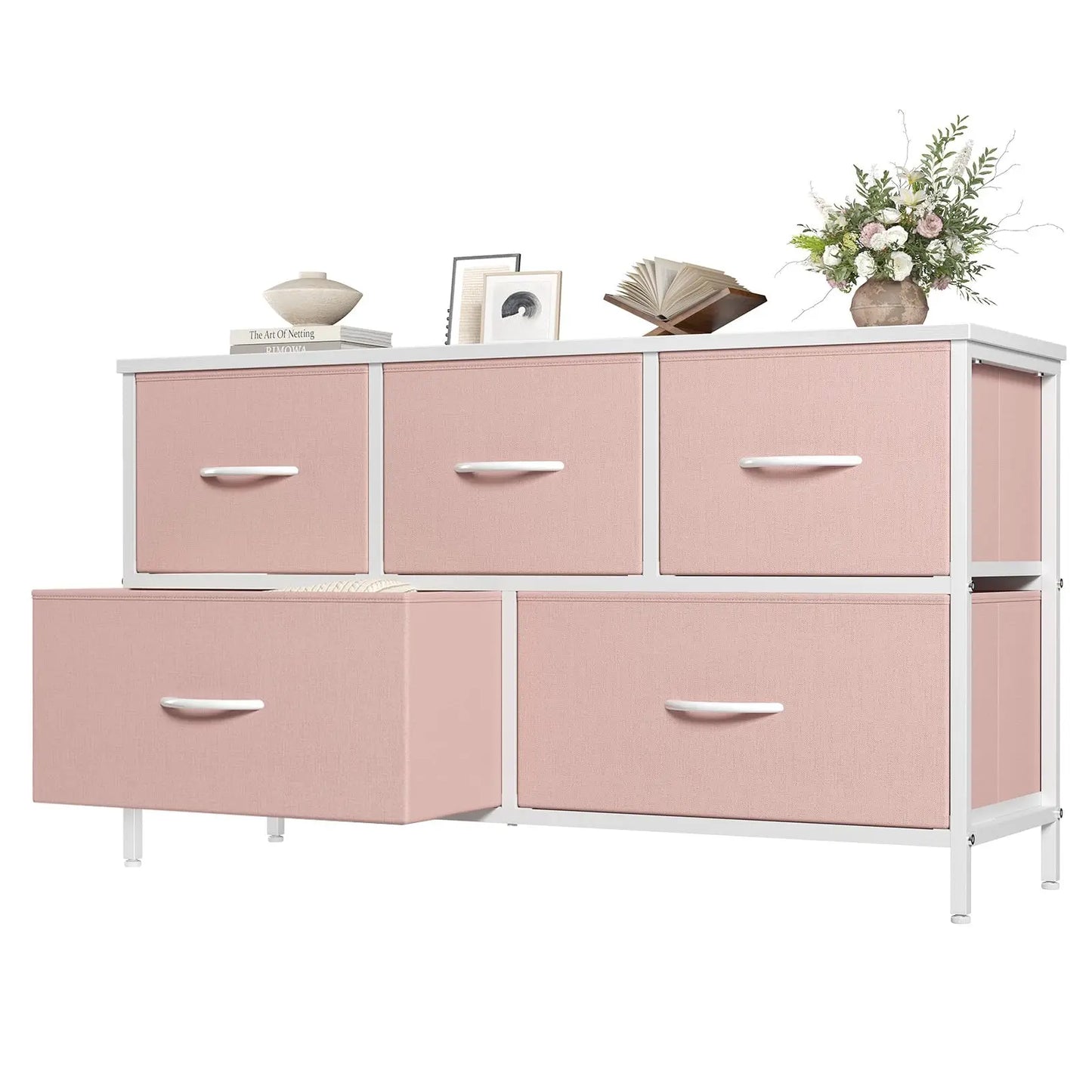 Frame 5 Drawer Dresser Bedroom Closet Organizer Furniture