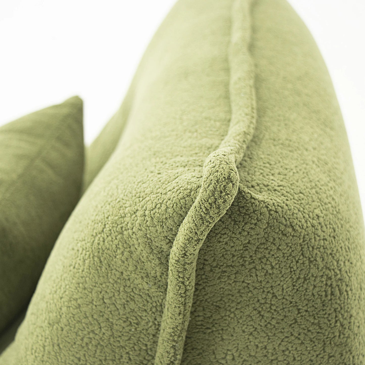 Lounge Chair With Pillow Velvet Sofa For Living Room