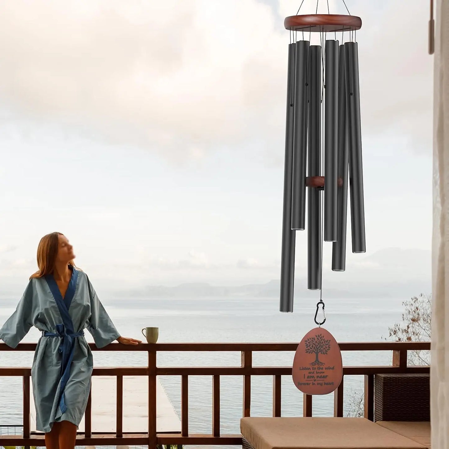 Memorial Wind Chimes for Loss of Loved Ones