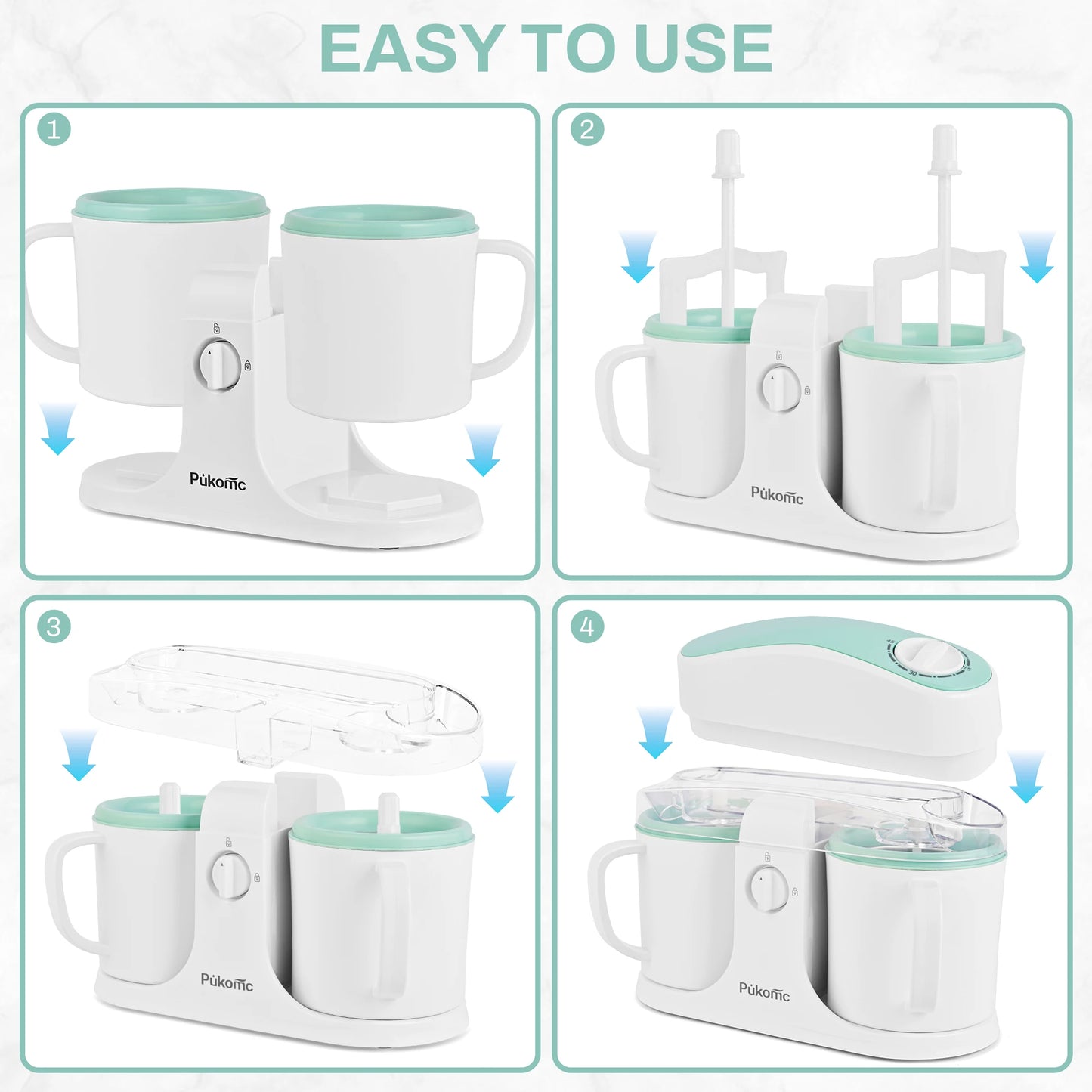 Suslas Automatic Ice Cream Maker With Built-In Compressor