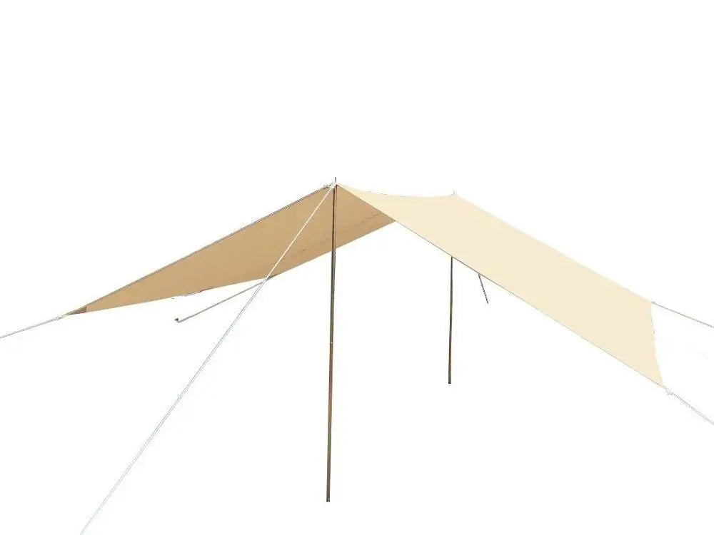 DANCHEL Outdoor B5 Waterproof Cotton Canvas Bell Tent with Stove Jacket on the roof size 4m 5m 6m for family tent
