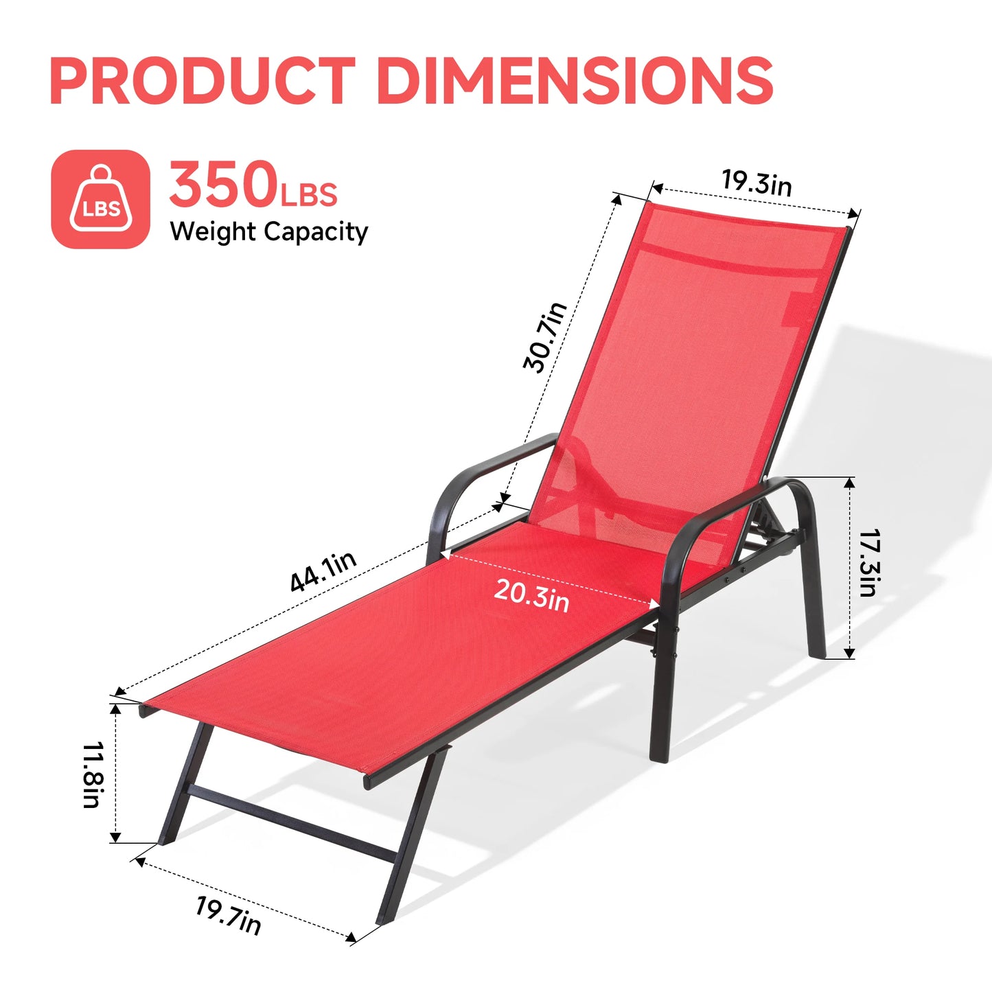 JHK Folding Portable 8 Leg Beach Outdoor Chair With Armrests