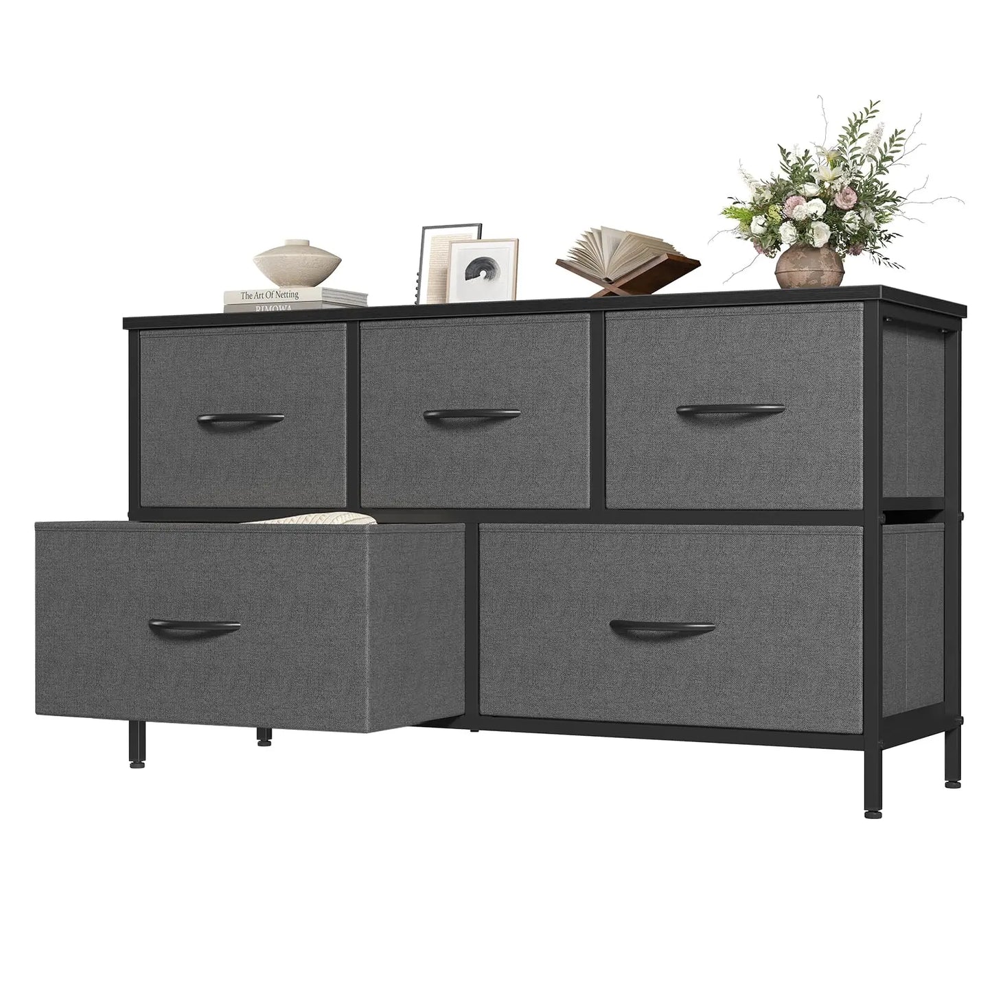 Frame 5 Drawer Dresser Bedroom Closet Organizer Furniture