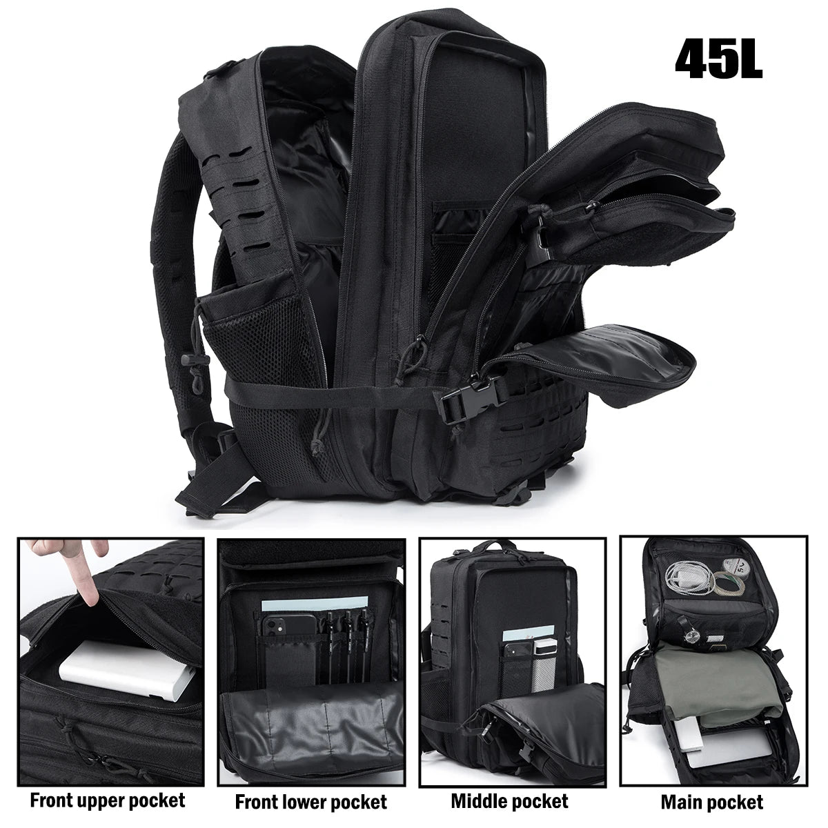ReFire Gear Trekking Backpack for Travel and Outdoor Use