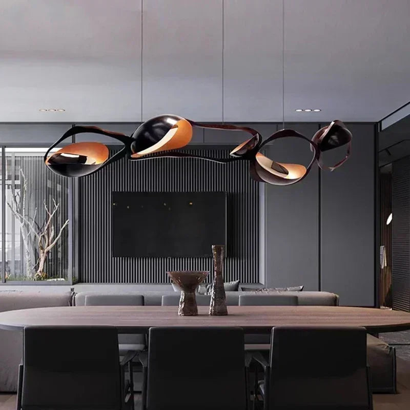 2025Nordic Minimalist LED Pendant Lights for Living Dining Room Kitchen Food Tables Designer Chandelier Home Decor Light Fixture