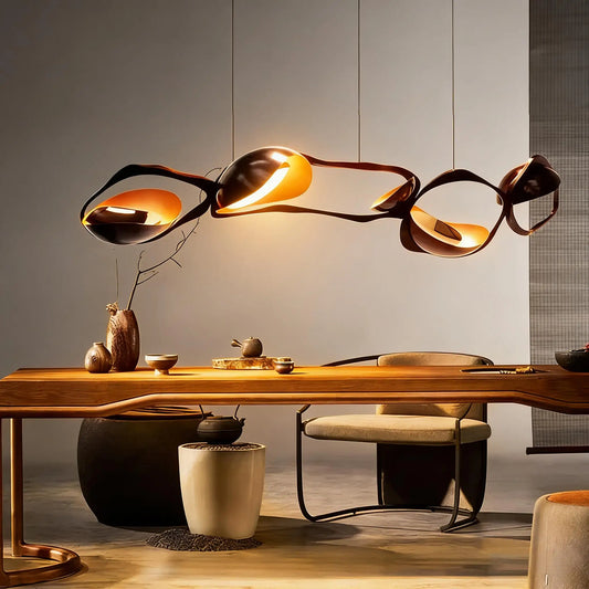 2025Nordic Minimalist LED Pendant Lights for Living Dining Room Kitchen Food Tables Designer Chandelier Home Decor Light Fixture