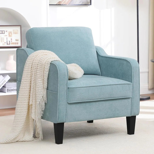 MOYU Accent Chair Living Room Modern Upholstered Armchair