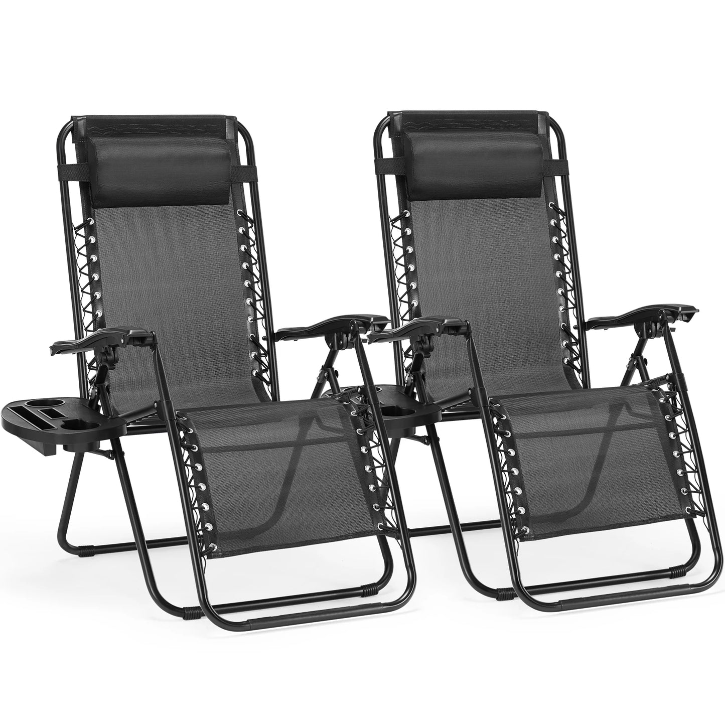 JHK Zero Gravity Portable Recliner For Outdoor Patio And Garden