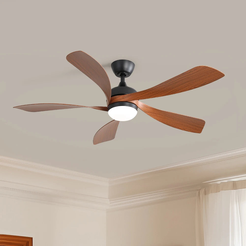 Sofucor 5-Blade LED DC Ceiling Fan With Remote Control