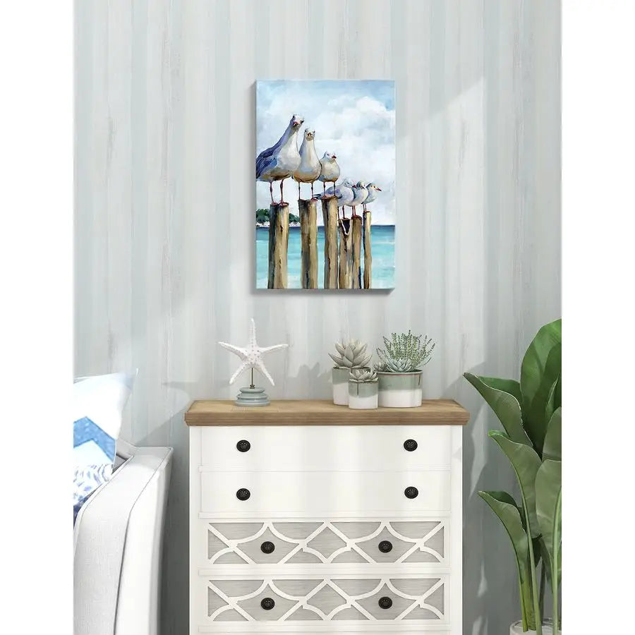 Ocean Wall Art Sea Bird Framed Prints For Living Room