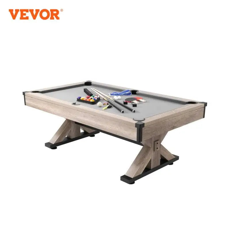 VEVOR 3-In-1 Billiards Table Combo With Pool And Tennis