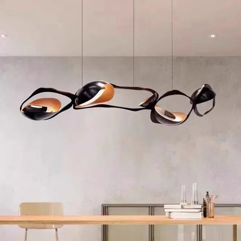 2025Nordic Minimalist LED Pendant Lights for Living Dining Room Kitchen Food Tables Designer Chandelier Home Decor Light Fixture