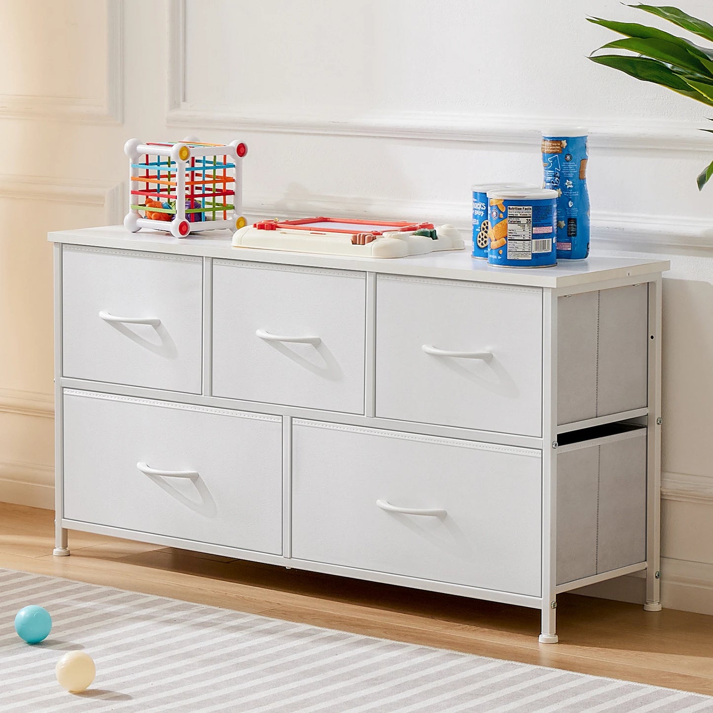 JHK Bedroom Wardrobe Cabinet With Drawers For Storage