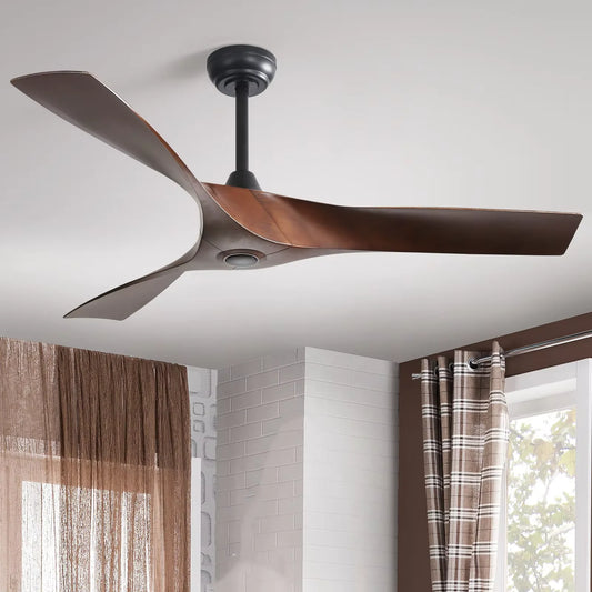 Sofucor Modern Ceiling Fan DC 6-Speed With Remote Control