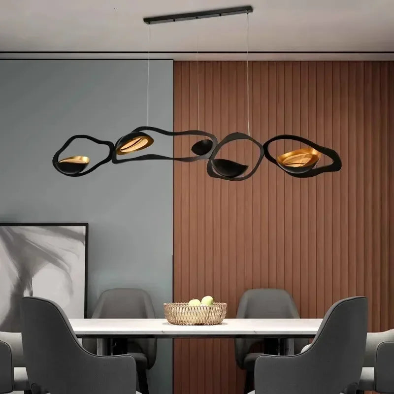 2025Nordic Minimalist LED Pendant Lights for Living Dining Room Kitchen Food Tables Designer Chandelier Home Decor Light Fixture