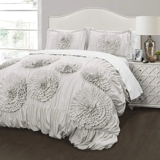 Serena Comorter 3 Piece Bedding Set
