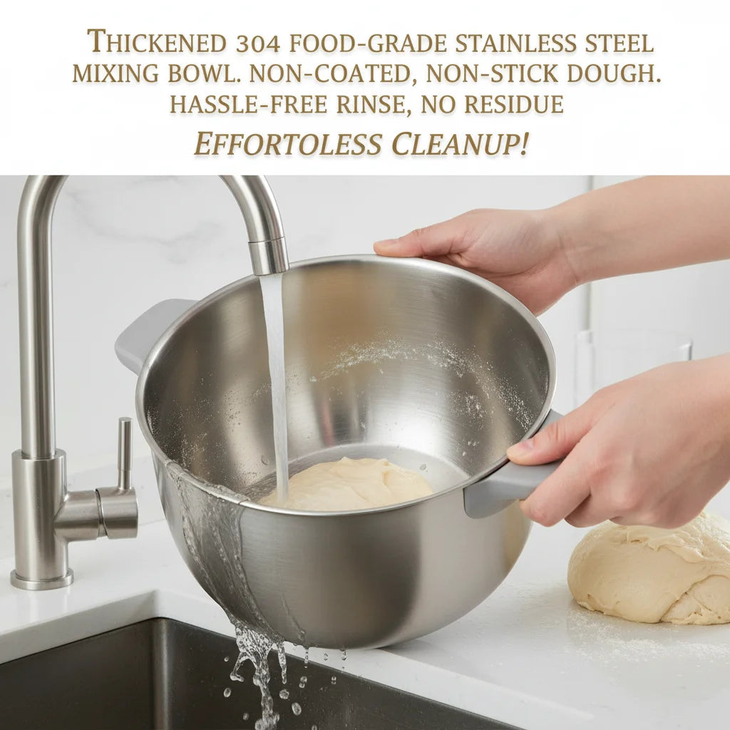 Electric Dough Maker With Ferment Function Stainless Steel 200W Mixer