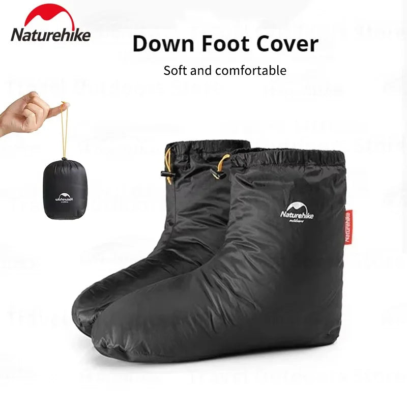 Naturehike Duck Down Foot Cover Winter Warmth Unisex Outdoor Footwear