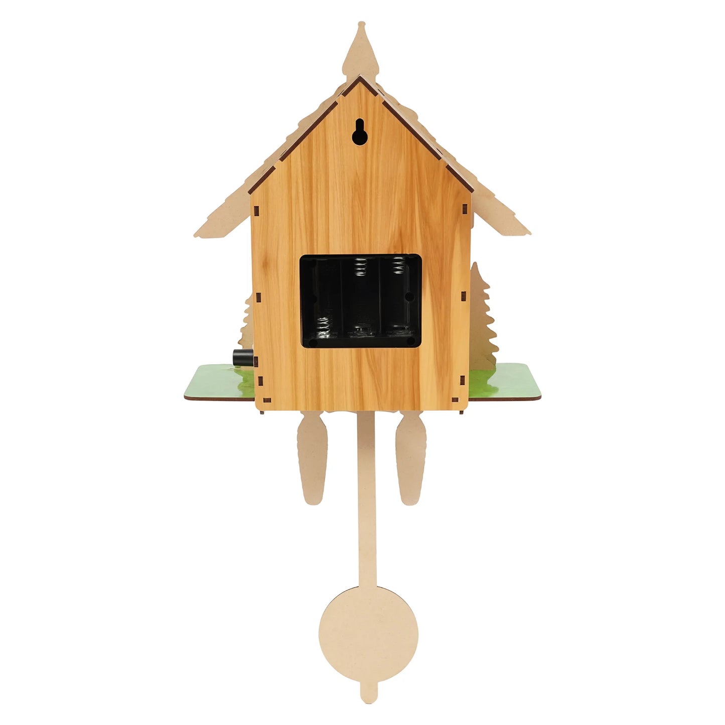 Vintage Cuckoo Wall Clock With Bird Chime Nordic Decor