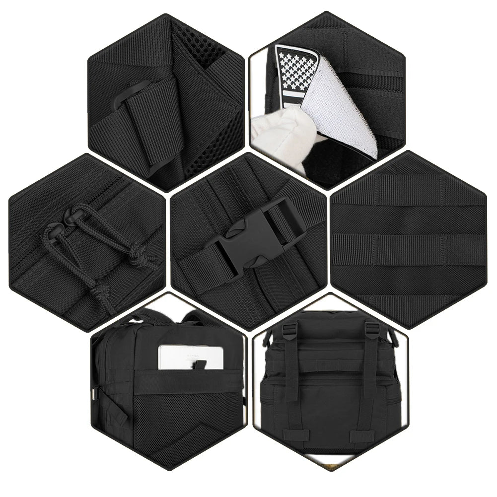 ReFire Gear Tactical Backpack Molle Hiking Outdoor Trekking Bag