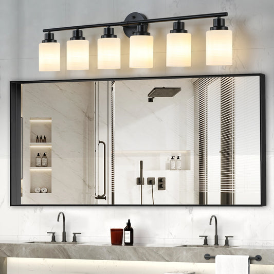 Modern Vanity Mirror Light Fixture 4/5/6 Lights Wall Mount