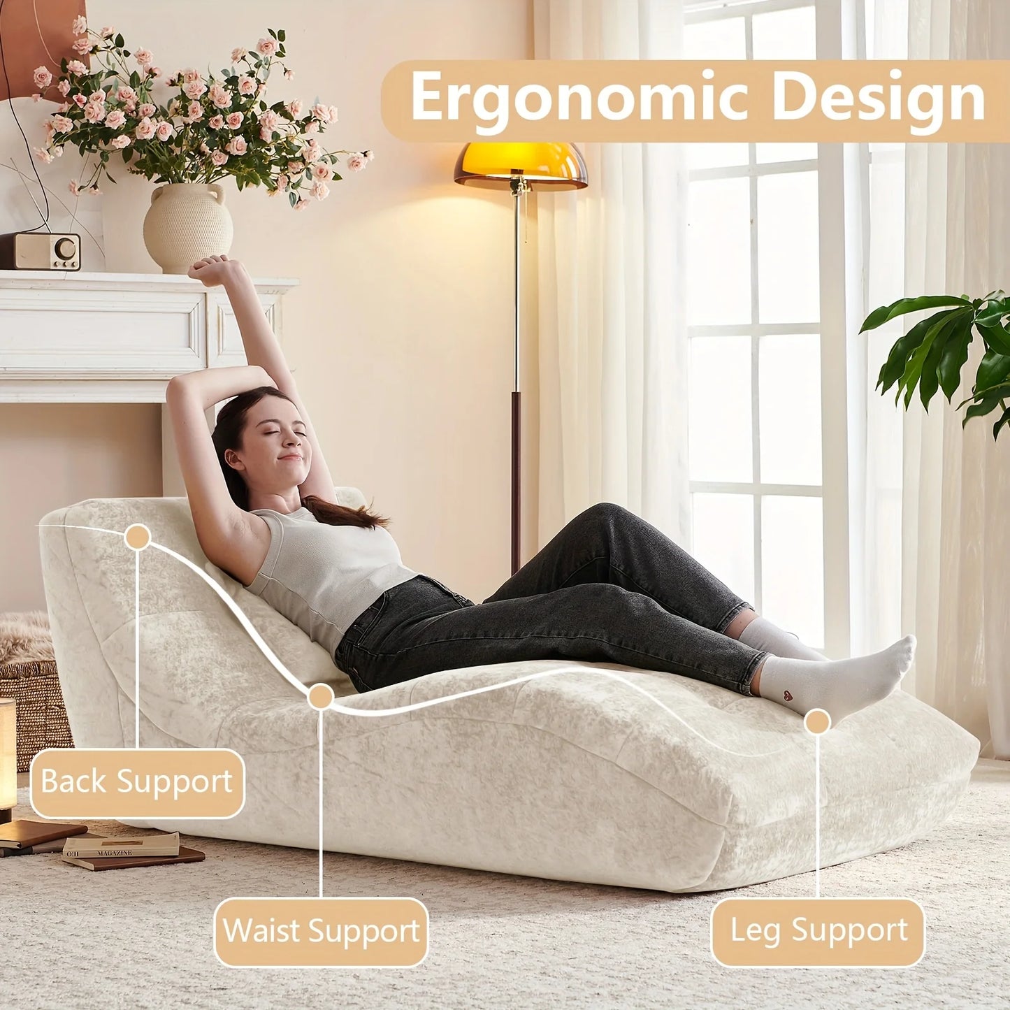 PIYRQ Single Sofa Seat Platform For Reading And Living Room