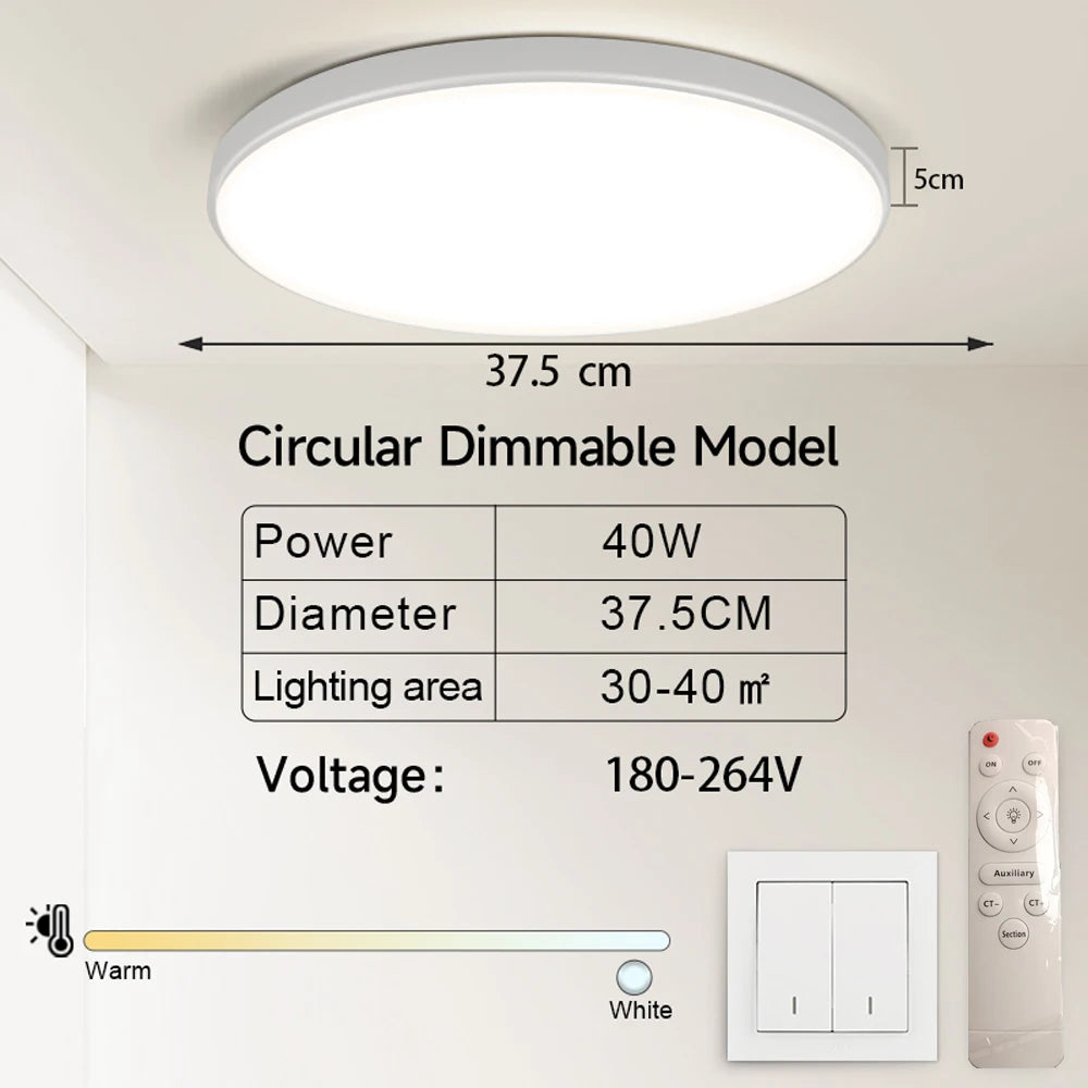 CHENBEN LED Ceiling Light Fixture For Kitchen And Bathroom