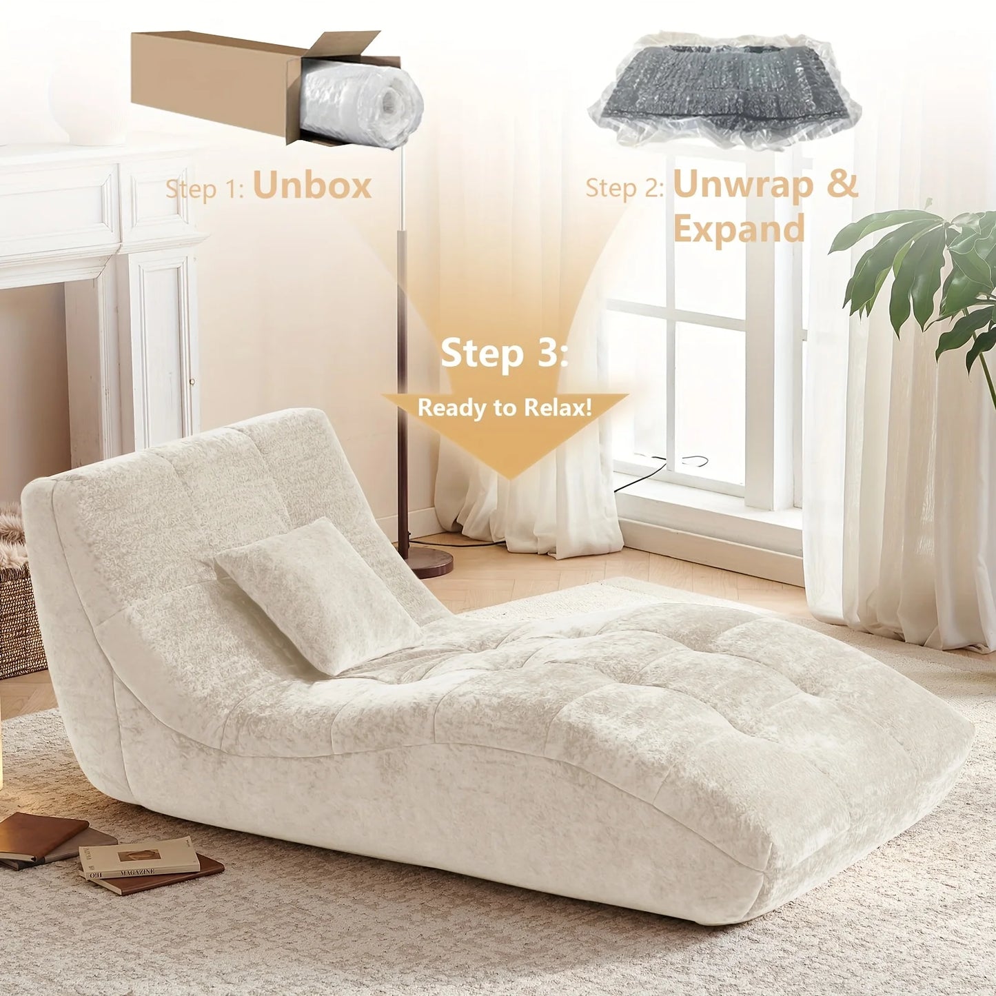 PIYRQ Single Sofa Seat Platform For Reading And Living Room