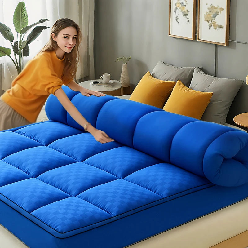 HGETVE Extra Thick Mattress Covers Topper 1000Gsm Cooling Noiseless Breathable Fitted 8-21 Deep Pocket Machine Washable