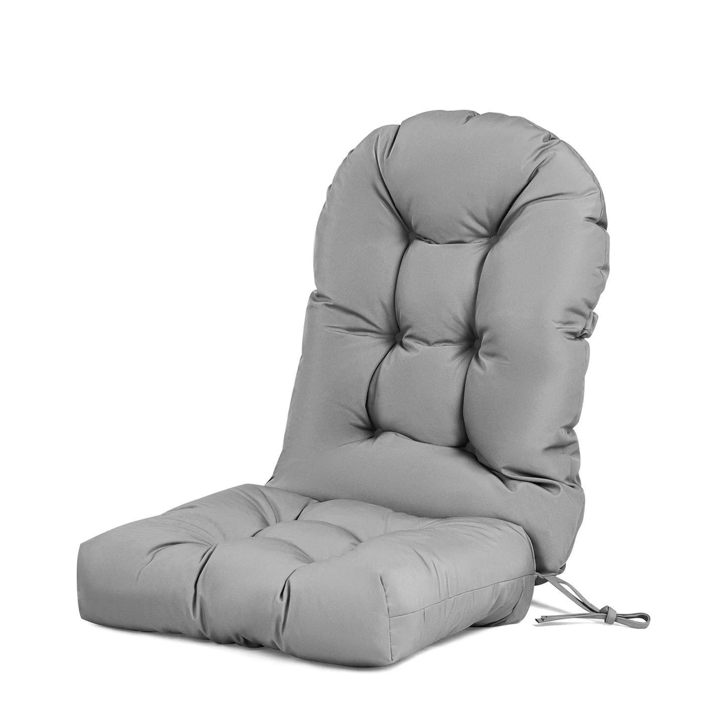 Rocking Chair Cushion With Ties Waterproof Non-slip Fade-resistant For Patio High Back Chair  Chaise Lounge Cushions Replacement