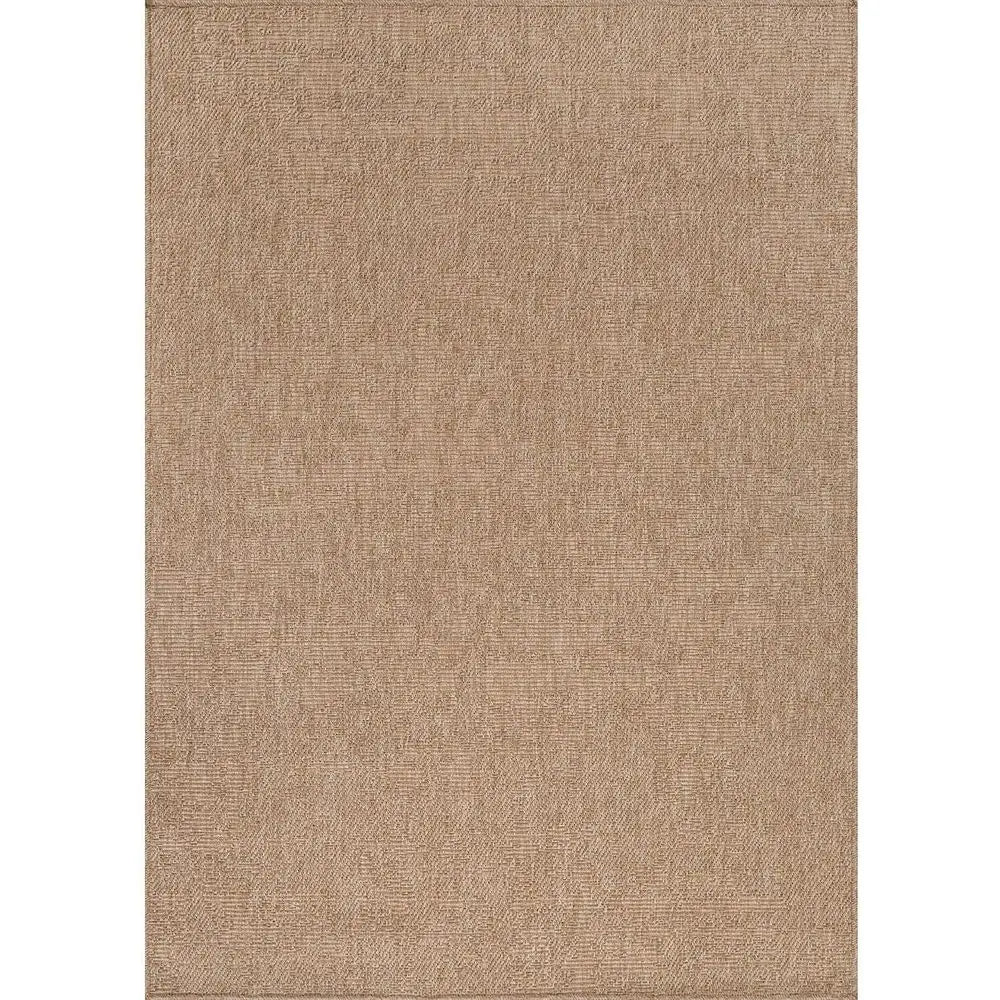 Easy Jute Rug 10x14, Indoor Outdoor Natural Color iber Area Rugs or Living Room Patio and Kitchen Rug, Solid Boho Woven Design,