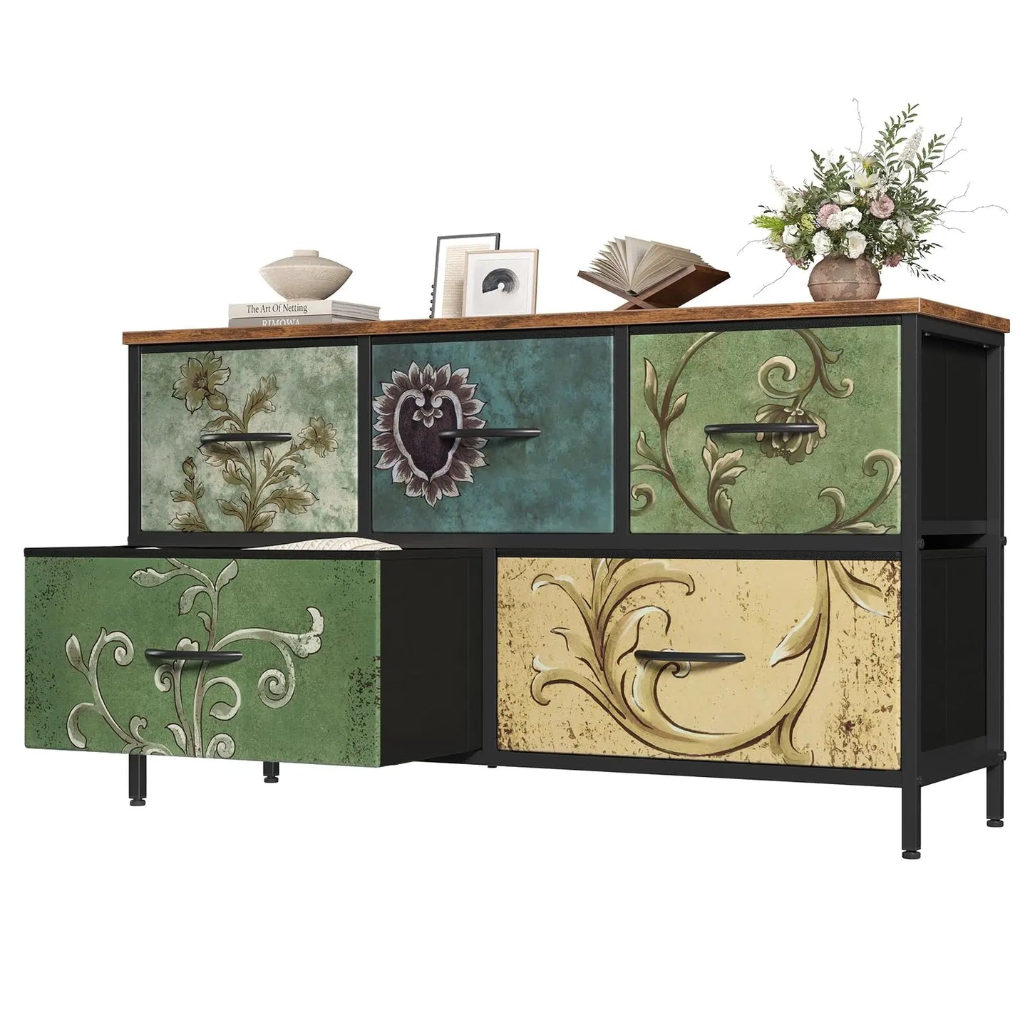 Frame 5 Drawer Dresser Bedroom Closet Organizer Furniture