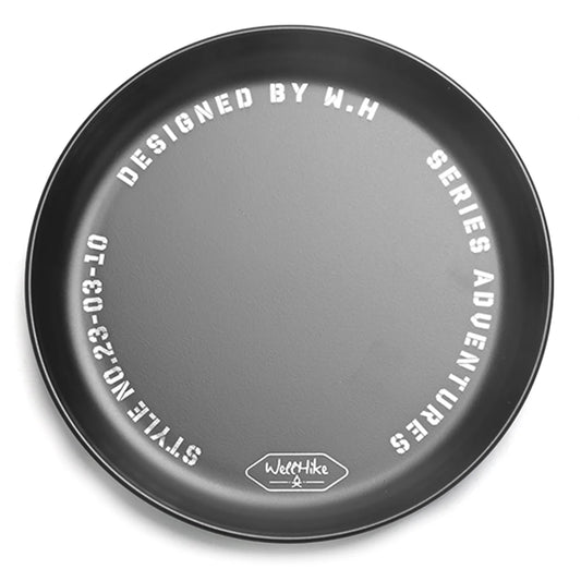 Titanium Purification Plate Dinnerware Stackable Camping Tray
