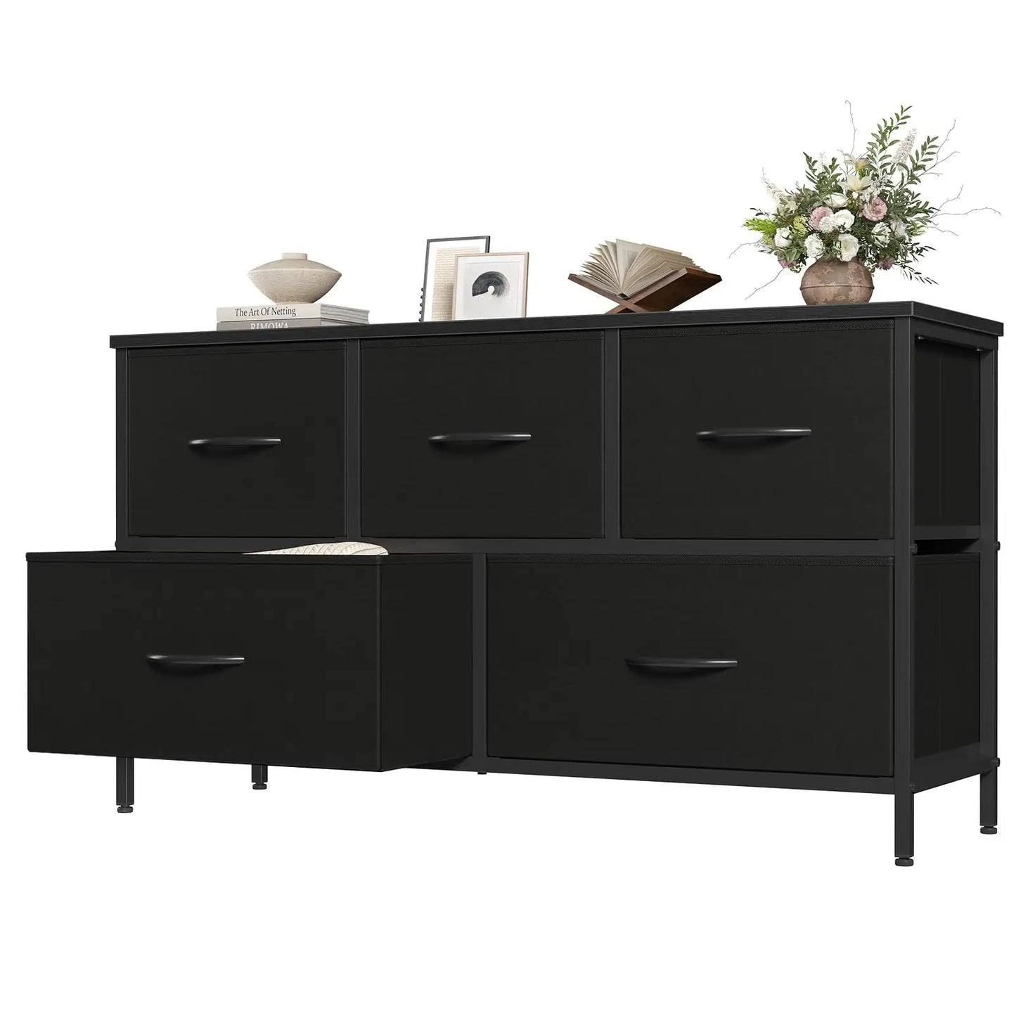 Frame 5 Drawer Dresser Bedroom Closet Organizer Furniture
