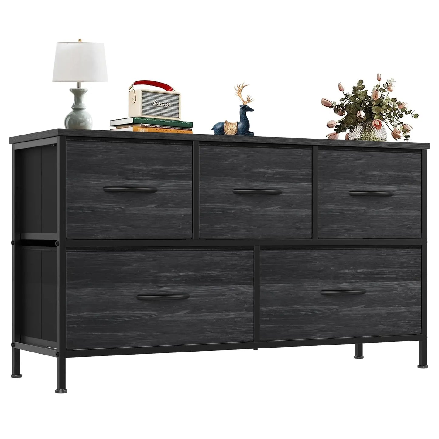 Frame 5 Drawer Dresser Bedroom Closet Organizer Furniture