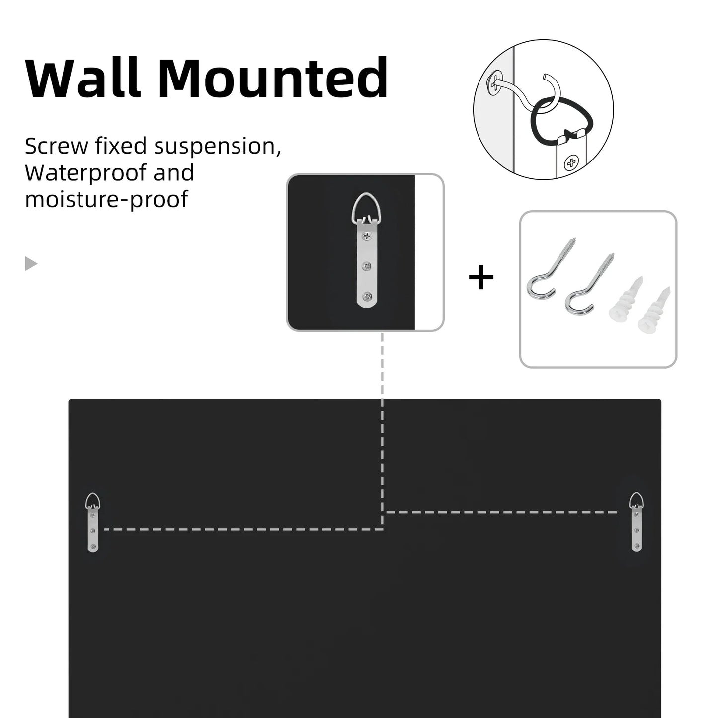 Wall Art Mirror: Elegant Square Wall Silver Glass Decorative Accent Mirror Golden Rim for Hallway, Mantle, Living Room Decoratin