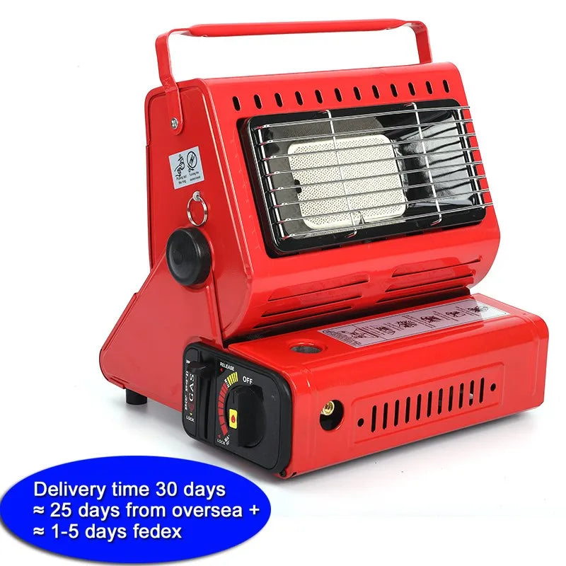 Camping Emergency Butane Heater With Double Heat Source For Survival