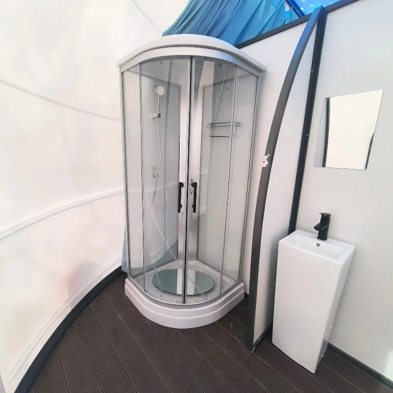Luxury Prefab Dome House With Kitchen And Bathroom For Hotels