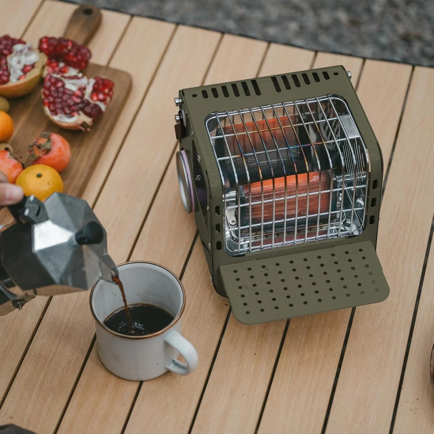 Naturehike Camp Heater Portable Space Heater for Indoor & Outdoor Use Camping Mini Cassette Heating Stove