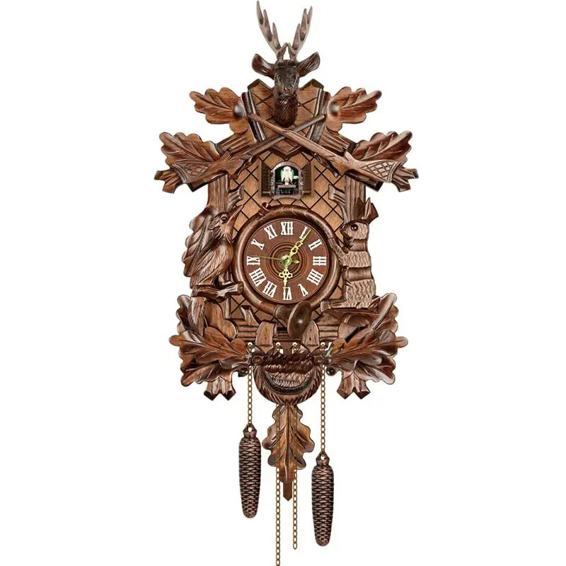 Cuckoo Wall Clock German Traditional Black Forest Style