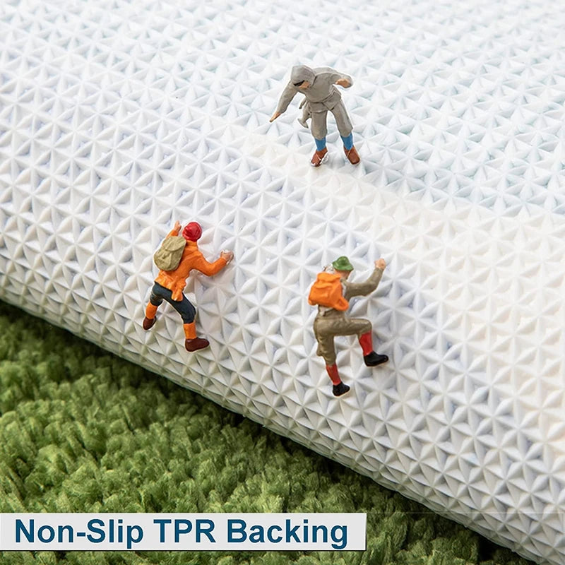 Soft Microfiber Bathroom Bath Mat Anti Slip Water Absorbent Rug