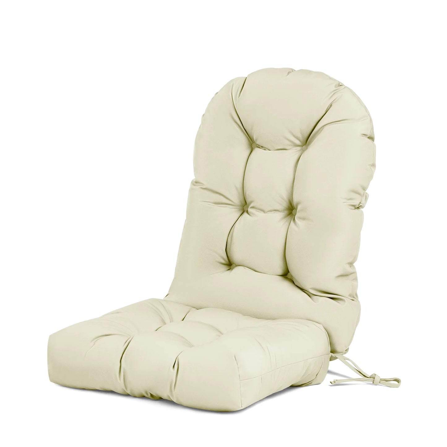 Rocking Chair Cushion With Ties Waterproof Non-slip Fade-resistant For Patio High Back Chair  Chaise Lounge Cushions Replacement