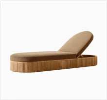 All Weather Premium Wooden Teak Sofa Set Clean Style Durable Outdoor Furniture Villa Private Garden Hotel Courtyard Patio Lounge
