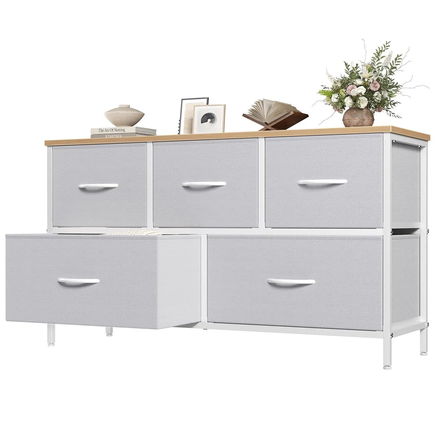 Frame 5 Drawer Dresser Bedroom Closet Organizer Furniture