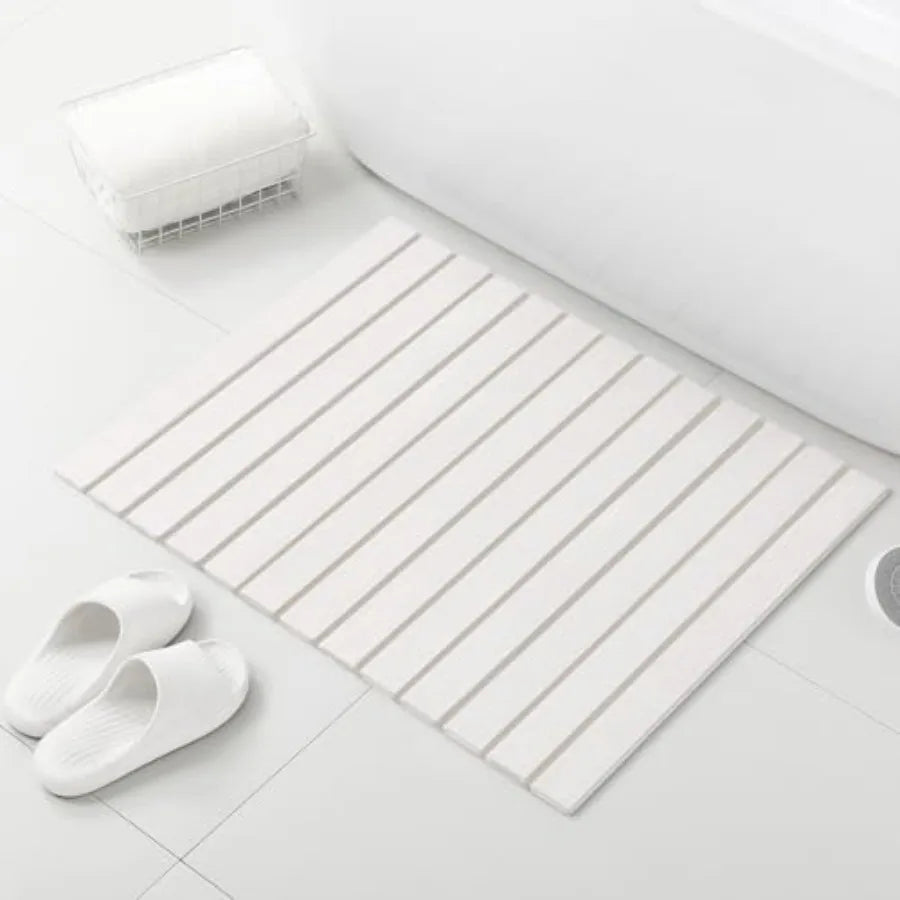Stone Bath Mat Non Slip Diatomaceous Earth Ultra Absorbent
