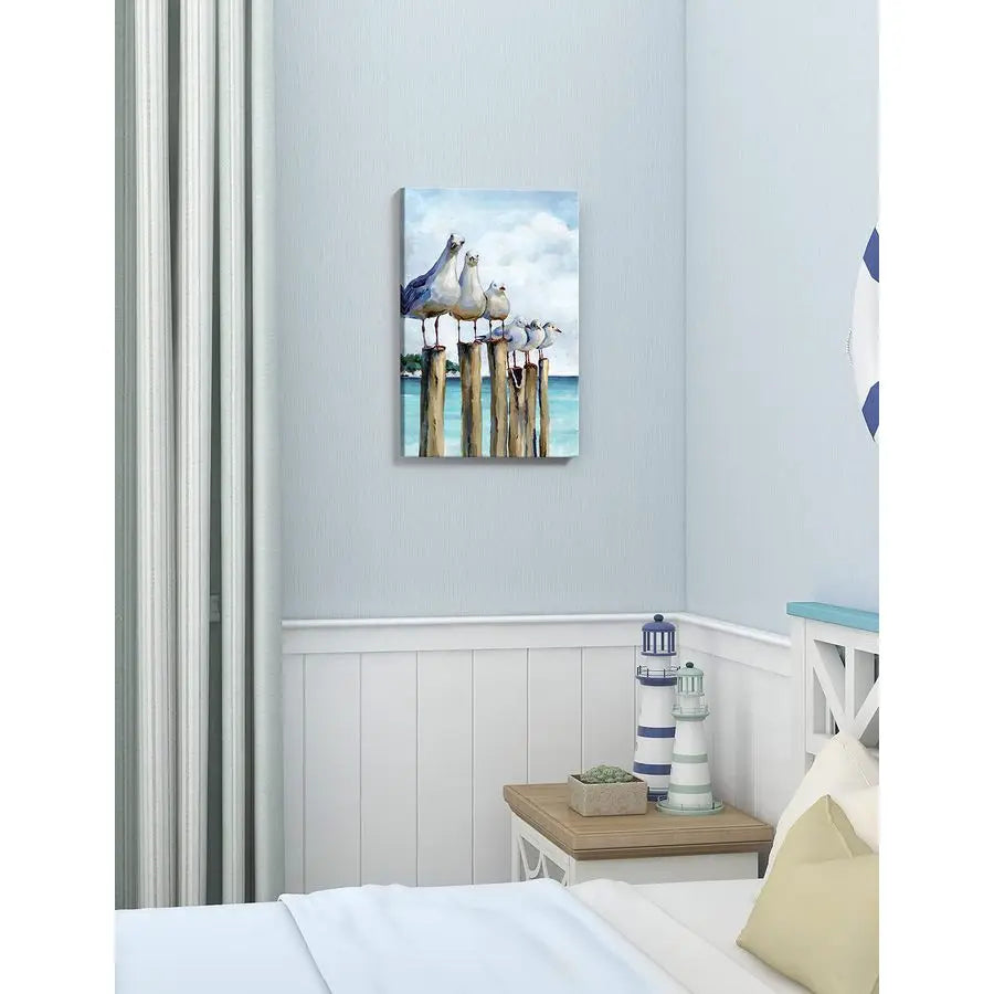 Ocean Wall Art Sea Bird Framed Prints For Living Room