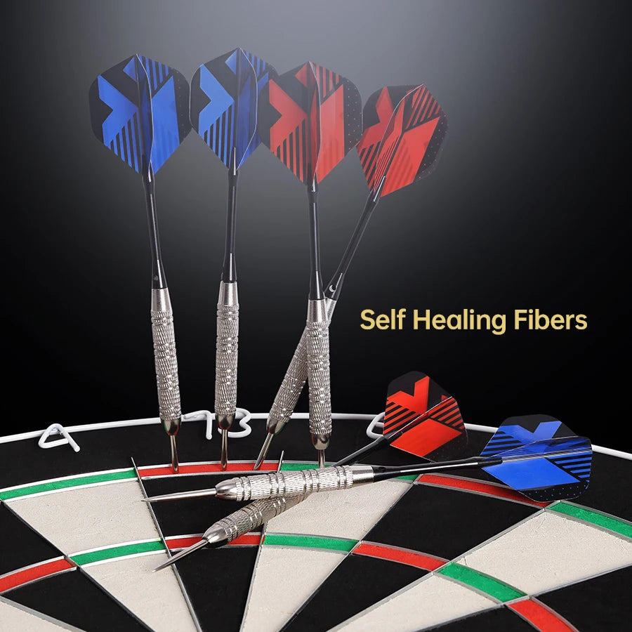 Kenya Sisal Dart Board With Steel Tip Darts And Net